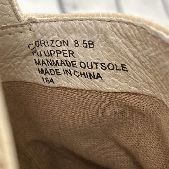 Steve Madden Corizon Wedge Open Toe Sandal Beige Womens Size 8.5 - Picture 10 of 10